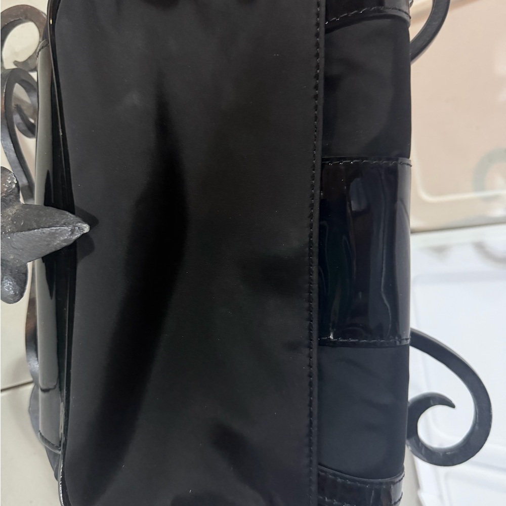 My Flat in London Black and Silver Crossbody Bag - Picture 3 of 5